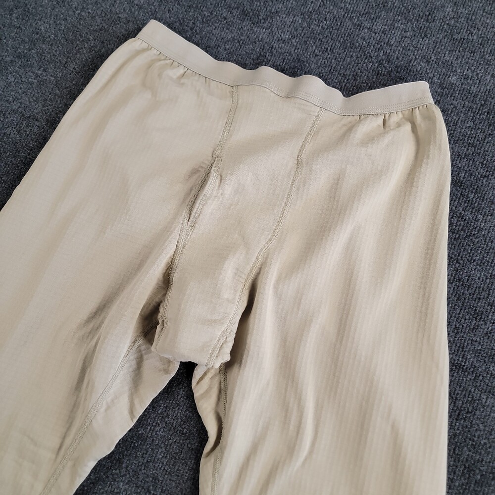 Polartec Gen III 3 Mid Weight Cold Weather Coyote Pants Mens XLarge Waffle ECWS